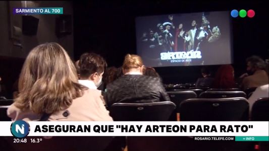 La emblemática Sala “Arteón” reabrió sus puertas al público	con la proyección de “Cinema Paradiso”