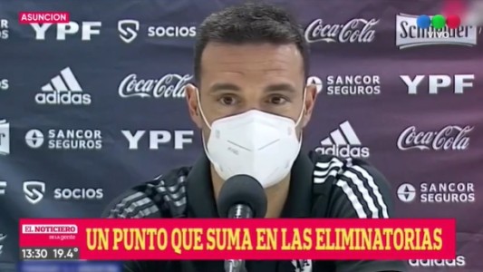 Scaloni: "Paraguay es incómodo para todos, sabíamos que iba a ser un rival difícil"