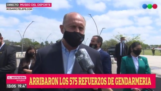 Perotti: "Es fundamental que los gendarmes lleguen y se queden en Rosario"