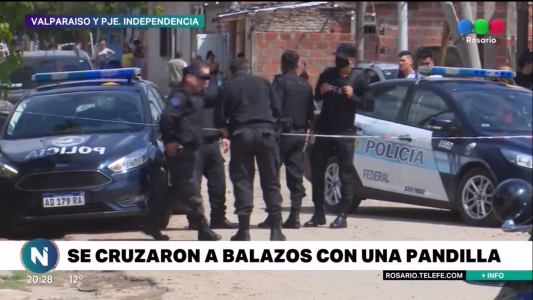 Hirieron a un policía que estaba haciendo inteligencia