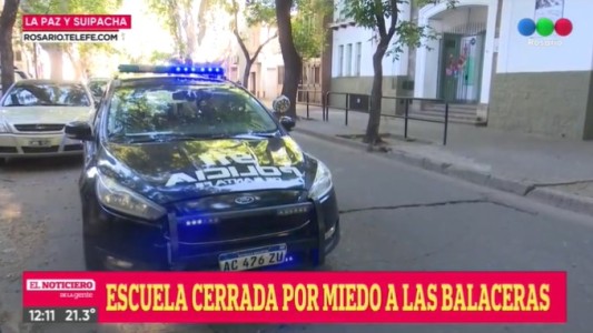 La escuela que fue baleada ayer no pudo abrir sus puertas hoy y los chicos se quedaron sin clases