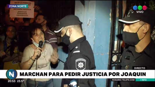 Los vecinos llevaron el reclamo de justicia hasta la Comisaría 9°