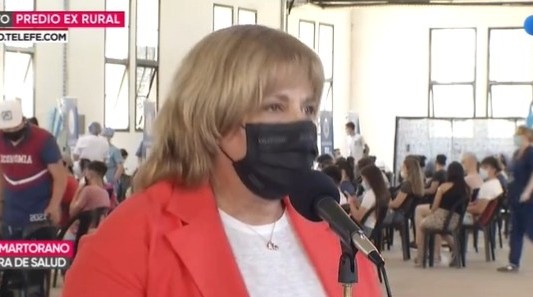 “Los casos positivos no son tantos, pero van aumentando”, advirtió Martorano