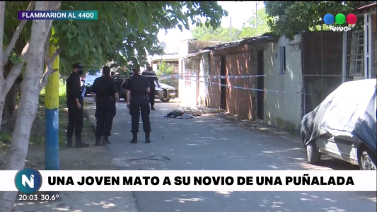 Una joven mató a su novio de una puñalada