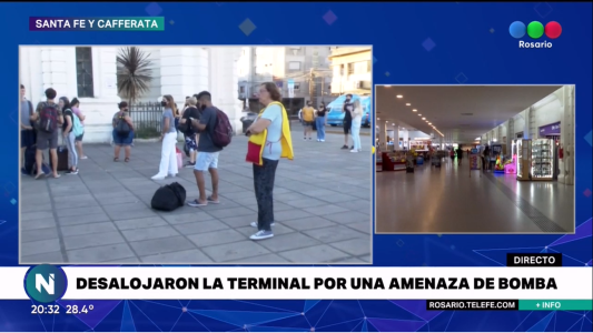 Desalojaron la Terminal de Ómnibus por otra falsa amenaza de bomba