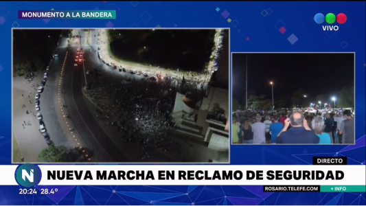 Rosario se movilizó por pedido de justicia y seguridad