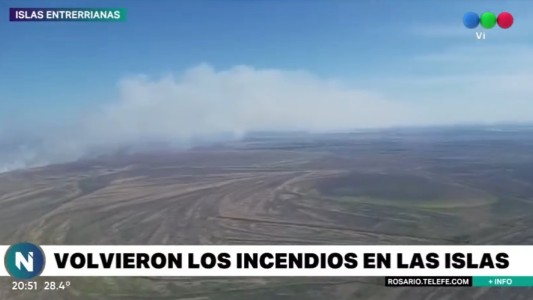 Con el calor y la sequía volvieron los incendios en las islas