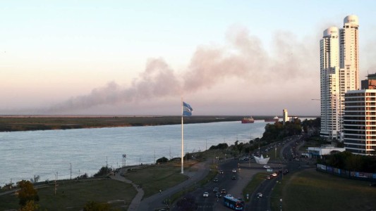 Un equipo interprovincial trabaja en las islas para apagar focos de incendio