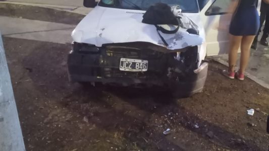 Bahía Blanca: chocó contra una columna y no pudo ni soplar en el test de alcoholemia