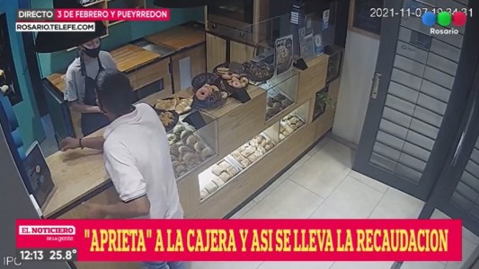 Robo armado en una panadería en pleno centro
