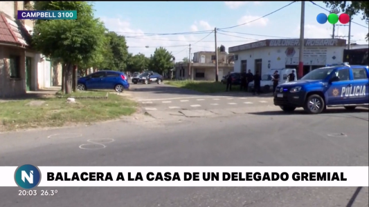 Balean la casa de un dirigente de ATE
