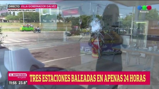 Nuevo objetivo de mensaje mafioso: balearon otra estación de servicios