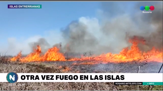 Otra vez fuego en las islas: brigadistas trabajan en un nuevo foco ígneo