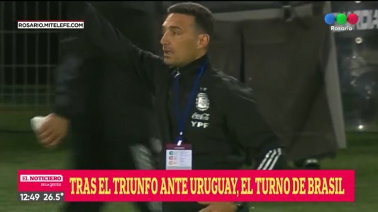 Scaloni confirmó a Messi de titular para enfrentar a Brasil