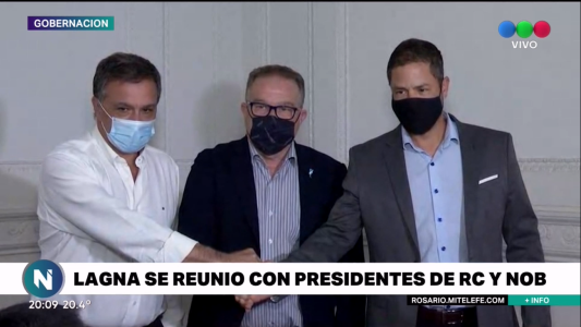 Los presidentes de NOB y CARC dieron un mensaje de unidad