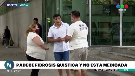 Mía padece fibrosis quística y la obra social le cortó la medicación