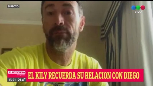 Kily González pasó por El Noticiero de la Gente y recordó a Maradona a un año de su partida