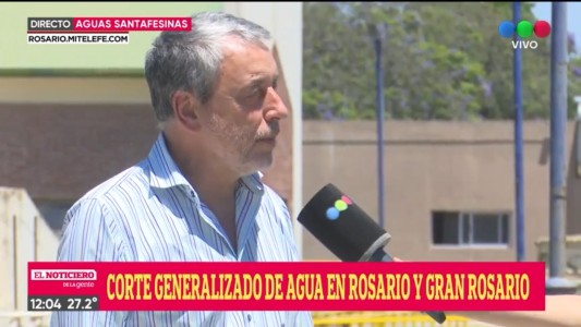 Corte generalizado de agua en Rosario y alrededores