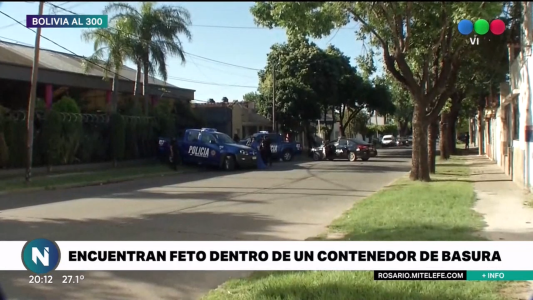 Macabro: hallaron un bebé sin vida en un contenedor de barrio Belgrano
