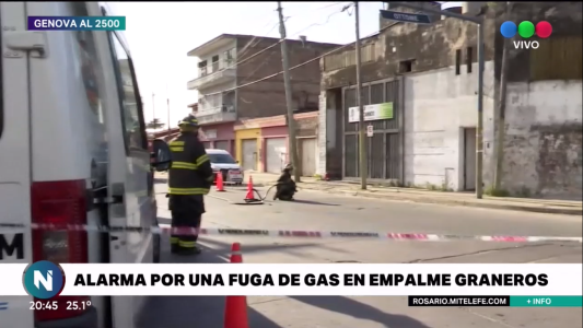 Fuga de gas en Génova y Ottone