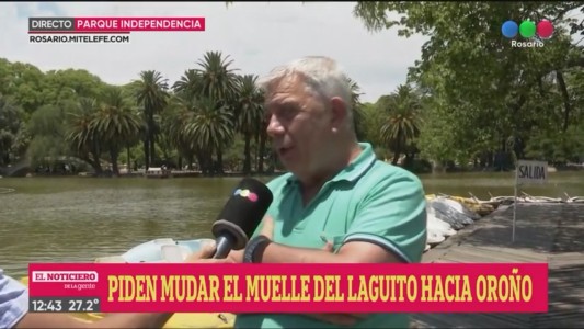 Seguridad y vandalismo: piden mudar el muelle del lago del Parque Independencia