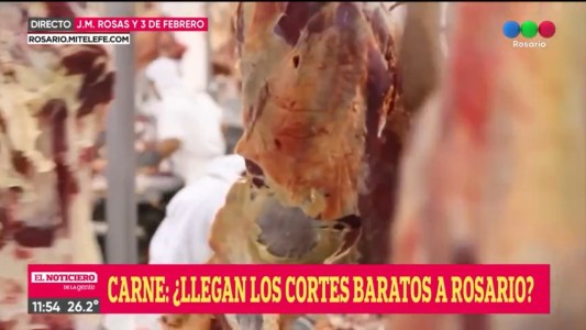 Carniceros afirman que los cortes baratos no llegan a Rosario