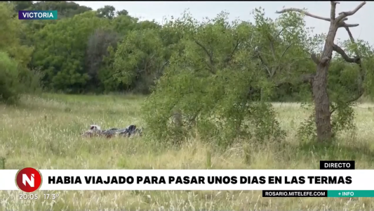 El peor final: hallaron muerto al turista rosarino desaparecido en Victoria