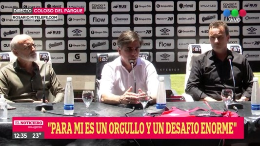 Sanguinetti: "Venir al equipo más grande del interior es un orgullo y desafío muy grande"