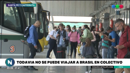 Aún no se habilitó la venta de pasajes con destino a Brasil