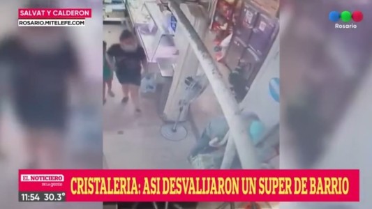 Desvalijaron un supermercado chino de barrio Cristalería