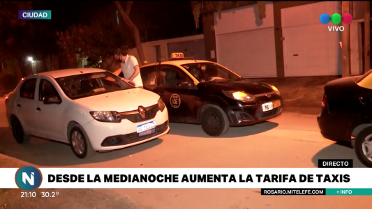Entran en vigencia nuevas tarifas para el servicio de taxis y remises