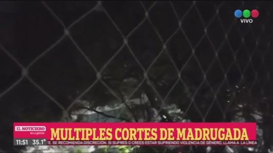 Cacerolazos a oscuras: vecinos reclamaron tras 10 horas sin luz