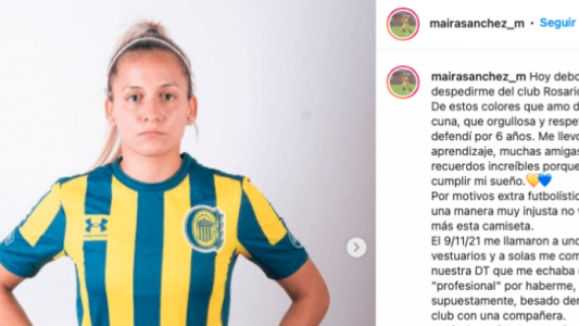 Escándalo en Rosario Central: una jugadora asegura que fue despedida por besar a una compañera