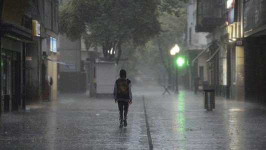 Rige un alerta meteorológico para el departamento Rosario