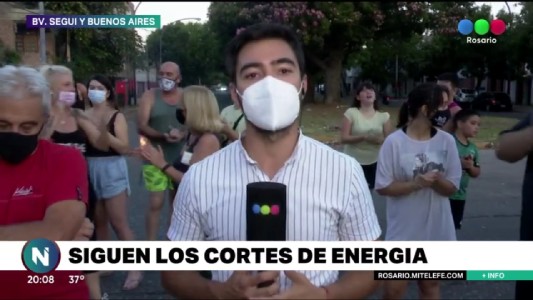 Cortes de luz: Distintas zonas de Rosario llevan 24 horas sin energía eléctrica