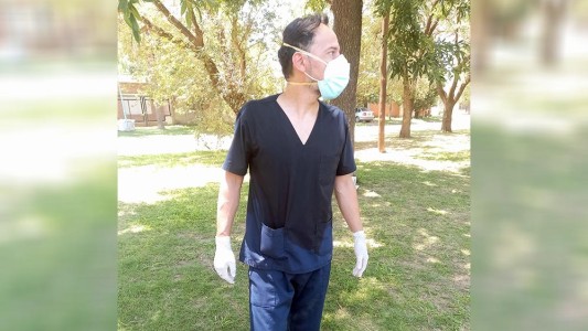 Así terminó José, luego de hisopar a más de 230 personas en jornada de calor extremo