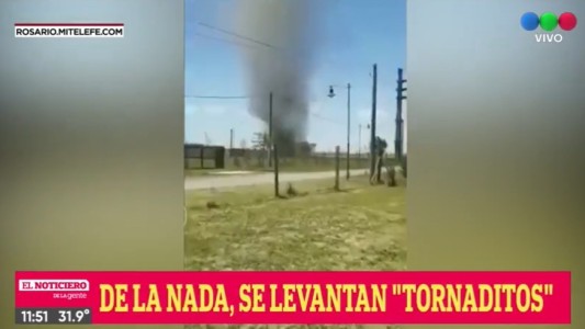 La que faltaba: inseguridad, balaceras, cortes de luz, calor y ahora… “tornaditos”