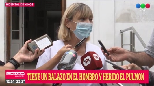 ¿Cómo está de salud la nena baleada en zona oeste?