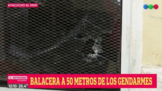 Balacera en zona sur: más de 10 tiros contra una vivienda