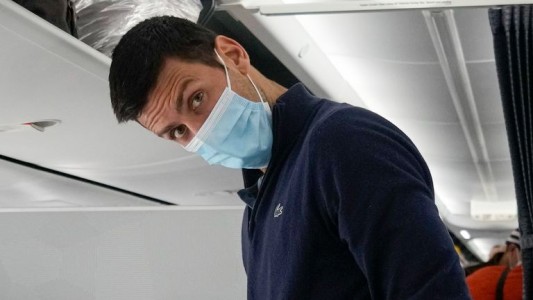 La polémica foto de Novak Djokovic en su regreso que se volvió viral