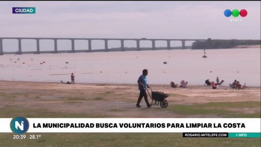 Buscan voluntarios para limpiar la costa