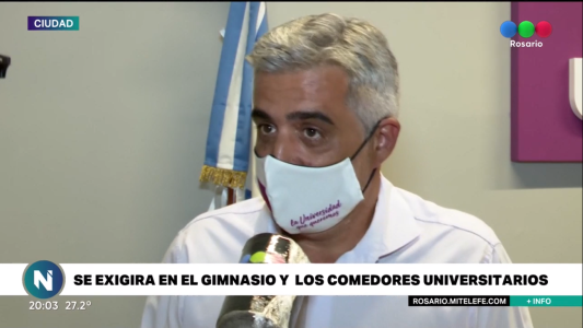 La UNR exigirá el pase sanitario para su próximo año lectivo