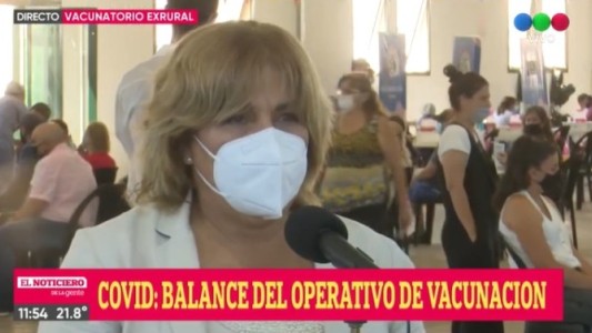 Martorano realizó un balance del operativo de vacunación