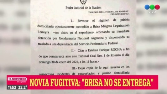 Triple crimen en Ibarlucea: Brisa sigue prófuga y Pinky se declaró en rebeldía