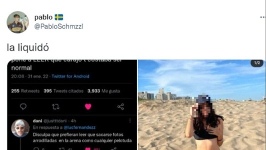 Criticó a la gente que lee en la playa en Twitter y no se lo perdonaron
