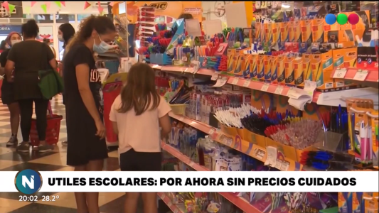 Útiles escolares con "Precios Cuidados" todavía no llegaron a Rosario