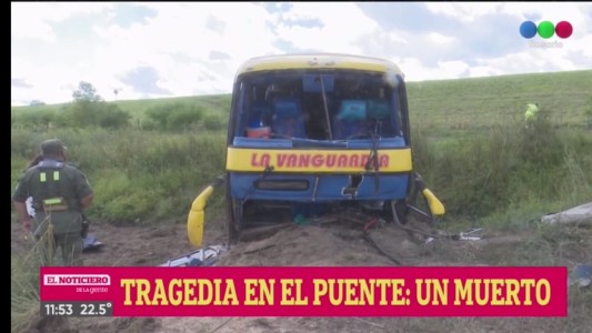 Un muerto y varios heridos en un terrible accidente en la zona del puente Rosario - Victoria
