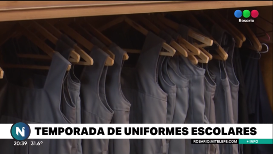 La venta de uniformes escolares toma ritmo