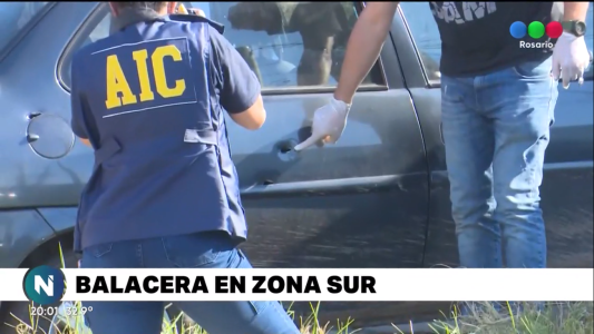 Balacera frente a una vivienda de zona sur