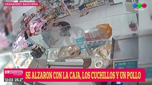 Violento robo en una carnicería de Granadero Baigorria